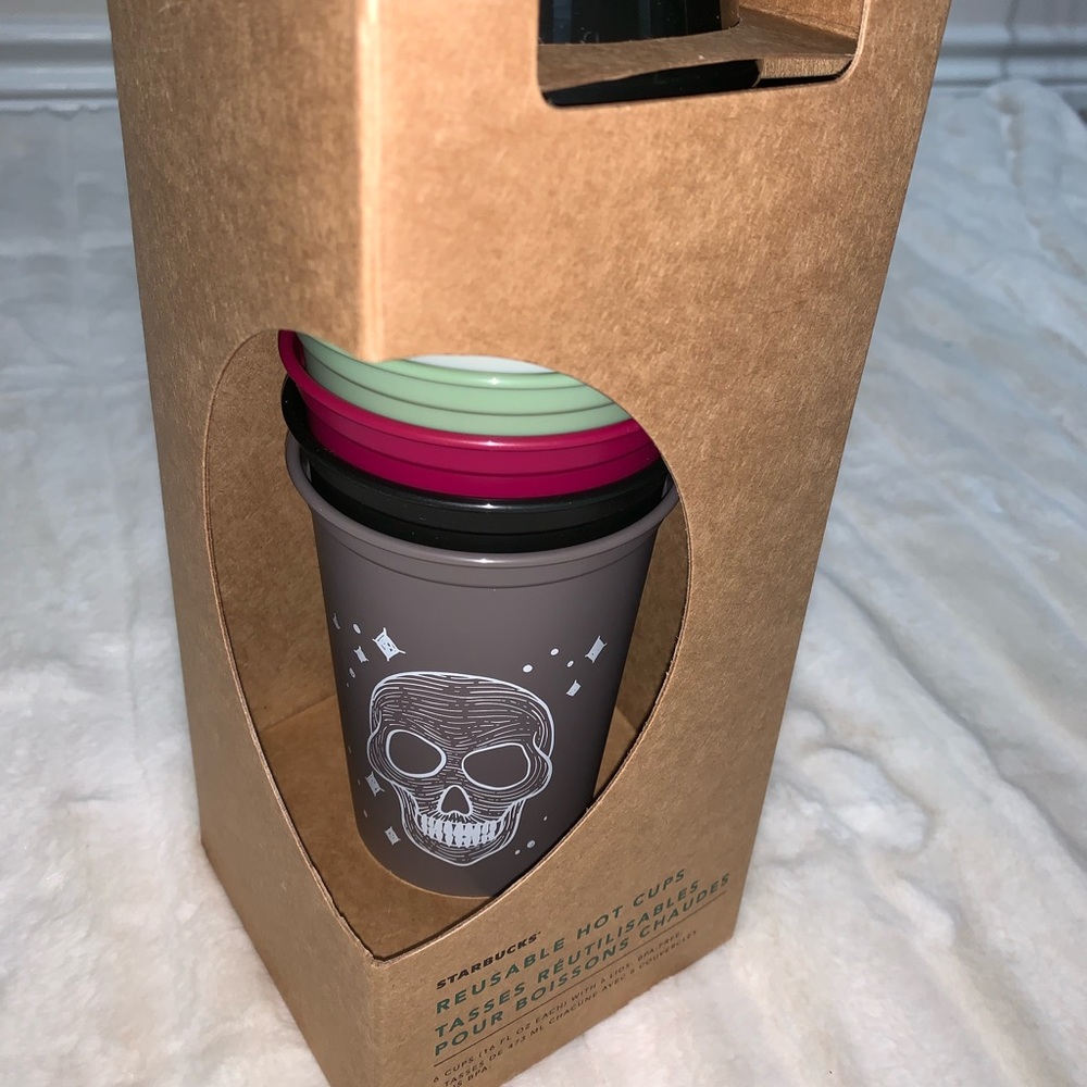 Starbucks Fall 2019 Halloween Reusable 6 pack Cups